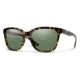 Smith Cavalier Sunglasses - Womens, Vintage Tort Frame, Chromapop Gray Green Lens, 201928P65561H