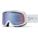 Smith Drift Goggle, Blue Sensor Mirror, White Chunky Knit, M004200OR99ZF
