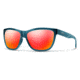 Smith Eclipse Sunglasses, Crystal Mediterranean Frame, Chromapop Red Mirror Lens, 201263OXZ58X6
