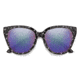 Smith Era Sunglasses, Black Marble Frame, ChromaPop Polarized Violet Mirror Lens, 204063GBY55DF