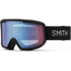 Smith Frontier Low Bridge Fit Googles, Blue Sensor Mirror, Black, M004372QJ99ZF