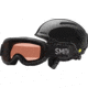 Smith Glide Jr. MIPS/Gambler Combo Helmet, Black, Youth Small, E005292QJ5155