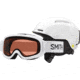 Smith Glide Jr. MIPS/Gambler Combo Helmet, White, Youth Small, E005293325155