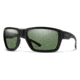Smith Highwater Sunglasses, Matte Black Frame, Chromapop Gray Green Lens, 20127500364L7
