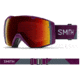 Smith I/O ChromaPop Goggles Men's, Grape Split/ChromaPop Sun Red Mirror, II7CPRGPB18