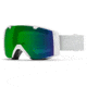 Smith I/O Goggles, White Vapor, Chromapop Everyday Green Mirror, M0063833F99XP