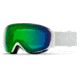 Smith I/O Mag S Goggles, White Vapor, Chromapop Everyday Green Mirror, M0071433F99XP