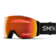 Smith I/O Mag Xl Low Bridge Fit Googles, ChromaPop Everyday Red Mirror, Black, M007230JX99MP
