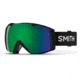 Smith I/O Snow Goggles - Mens, Black, Chromapop Sun Green Mirror Lens, II7CPSBK19