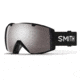 Smith I/O Snow Goggles - Mens, Black, Chromapop Sun Platinum Mirror Lens, II7CPPBK19