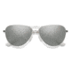 Smith Langley Sunglasses, Silver Frame, ChromaPop Polarized Platinum Mirror Lens, 23344401060OP