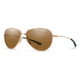 Smith Langley Sunglasses, Matte Rose Gold Frame, Polarized Brown Lens, 2334440Y860SP
