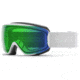 Smith Moment Googles, ChromaPop Everyday Green Mirror, White Vapor, M0074533F99XP