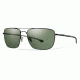 Smith Nomad Sunglasses-ChromaPop Polar Gray Green-Matte Black