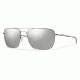 Smith Nomad Sunglasses-ChromaPop Polar Platinum-Matte Silver