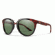 Smith Optics Bridgetown Sunglasses, Black Havana Block Frame, Polarized Gray Green Lens, Polarized, BNCPGNBHB