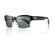 Smith Optics Chemist Sunglasses - Black White Stripe Frame, Polarized Gray Nylon CHTPGYBW