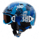 Smith Galaxy / Cosmos Helmet/Goggles, Cyan Smithbot, RC36 Lens, Helmet Size, Youth HKT-CGCYY