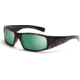 Smith Optics Hideout Sunglasses with Tortoise frames and Green Mirror lenses
