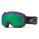 Smith Optics I/O Goggle Black Frame/Green Sol-X/Red Sensor Lens IO7NXBK15