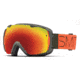 Smith Optics I/O Goggle Cyprus Block Frame/Red Sol-X/Blue Sensor Lens IO7DXYBL15