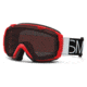 Smith Optics I/O Snow Goggles - Fire Blockhead Frame w/ Blackout and Red Sensor Lens IO7BKFB13