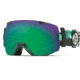 Smith Optics I/OX Goggle Black Burnout Frame/Green Sol-X/Red Sensor Lens IL7NXKT15