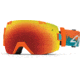 Smith Optics I/OX Goggle Orange Kook Frame/Red Sol-X/Blue Sensor Lens IL7DXOK15