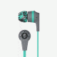 Skullcandy INK'D 2 earbuds with Mic-Gray/Mint