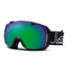 Smith I/O Goggles, Black Foundation, Green Sol X Mirror And Sensor Mirror Lenses IO7NXFK10