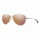 Smith Optics Langley Sunglasses, Gold Frame, Rose Gold Mirror Lens, LAPCRGMGD