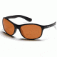 Smith Optics Lost River Reader Sunglasses - Black frames, Polarized Copper lenses