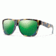 Smith Optics Lowdown Xl Sunglasses, Flecked Green Tortoise Frame, Green Sol-X Lens, LXPCGMFGT