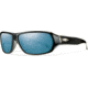Smith Optics Pavilion Sunglasses - Black Frame, Polarized Blue Mirror Lenses PVPPUGMBK
