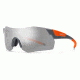 Smith Optics Pivlock Arena Max Sunglasses, Charcoal Neon Orange Frame, Platinum Lens, ANMCMGYMCNO