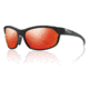 Smith Optics pvlk ovrdrv sg, Black/Red Sol-X/ig/clr carb TLT lens OVPCDMBK