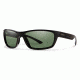 Smith Optics Ridgewell Sunglasses, Black Frame, Polarized Gray Green Lens, Polarized, RICPGNBK