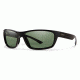 Smith Optics Ridgewell Sunglasses, Black Frame, Polarized Gray Green Lens, Polarized, RIRPGNBK