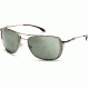 Smith Optics Rosewood Sunglasses - Gold Frames, Gray-Green Lenses