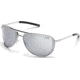 Smith Optics Serpico Sunglasses with Silver frames and Platinum lenses