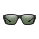 Smith Outback Elite Sunglasses, Matte Black Frame, ChromaPop+ Elite Polarized Gray Green Lens, 201982003591H