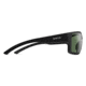 Smith Outback Elite Sunglasses, Matte Black Frame, ChromaPop+ Elite Polarized Gray Green Lens, 201982003591H