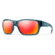 Smith Outback Sunglasses, Crystal Mediterranean Frame, Chromapop Red Mirror Lens, 201262OXZ59X6