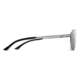 Smith Outcome Sunglasses, Matte Silver Frame, Polarized Platinum Mirror Lens, 204061CTL59XN