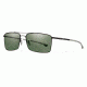 Smith Outlier TI Sunglasses-Matte Black-Polarized Gray Green