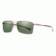 Smith Outlier TI Sunglasses-Matte Gold-Polarized Gray Green