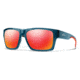 Smith Outlier XL II Sunglasses, Crystal Mediterranean Frame, Chromapop Red Mirror Lens, 200673OXZ59X6