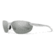 Smith Parallel 2 Sunglasses, Matte White Frame, Polarized Platinum Mirror Lens, 2019086HT71XN