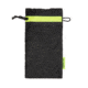 Smith Premium Sunglass Pouch, Black Grid/Neon Green, 8753040AC0000