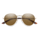 Smith Prep Sunglasses, Matte Gold Frame, Polarized Brown Lens, 203240AOZ53SP